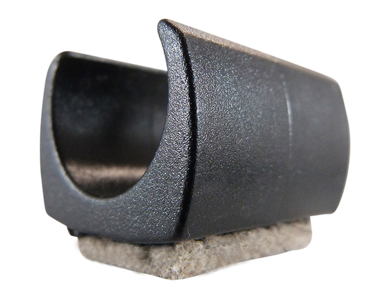 Self-clamping saddle feet with peg & Felt pad